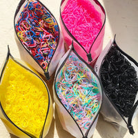 Thumbnail for Colorful Elastic Hair Ties – 500, 1000 or 2000 Pieces - InspiredGrabs.com