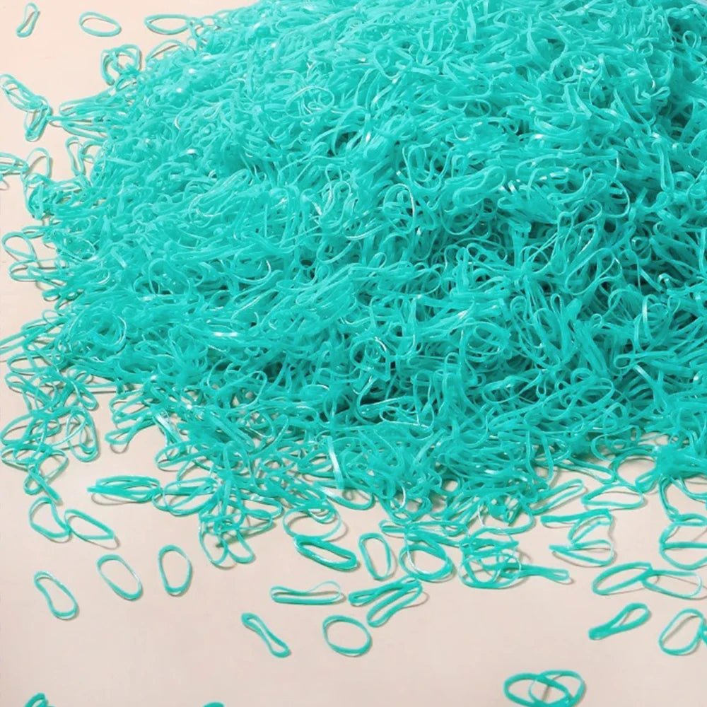 Colorful Elastic Hair Ties – 500, 1000 or 2000 Pieces - InspiredGrabs.com