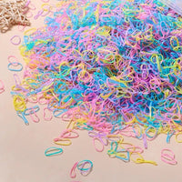 Thumbnail for Colorful Elastic Hair Ties – 500, 1000 or 2000 Pieces - InspiredGrabs.com