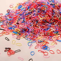 Thumbnail for Colorful Elastic Hair Ties – 500, 1000 or 2000 Pieces - InspiredGrabs.com