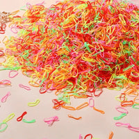 Thumbnail for Colorful Elastic Hair Ties – 500, 1000 or 2000 Pieces - InspiredGrabs.com