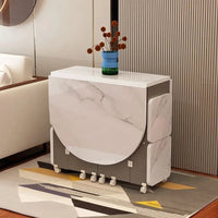 Thumbnail for Compact Retractable Folding Dining Table Set - InspiredGrabs.com