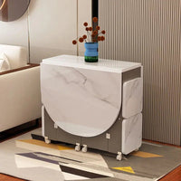 Thumbnail for Compact Retractable Folding Dining Table Set - InspiredGrabs.com