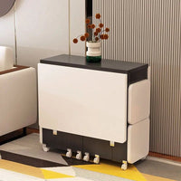 Thumbnail for Compact Retractable Folding Dining Table Set - InspiredGrabs.com