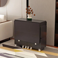 Thumbnail for Compact Retractable Folding Dining Table Set - InspiredGrabs.com