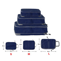 Thumbnail for Compressible Travel Packing Cubes – Single or 3-Piece Set - InspiredGrabs.com
