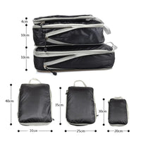 Thumbnail for Compressible Travel Packing Cubes – Single or 3-Piece Set - InspiredGrabs.com
