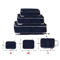 Thumbnail for Compressible Travel Packing Cubes – Single or 3-Piece Set - InspiredGrabs.com