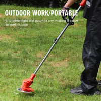 Thumbnail for Cordless Electric Grass Trimmer & Brush Cutter Compatible with Makita 21V Battery - InspiredGrabs.com