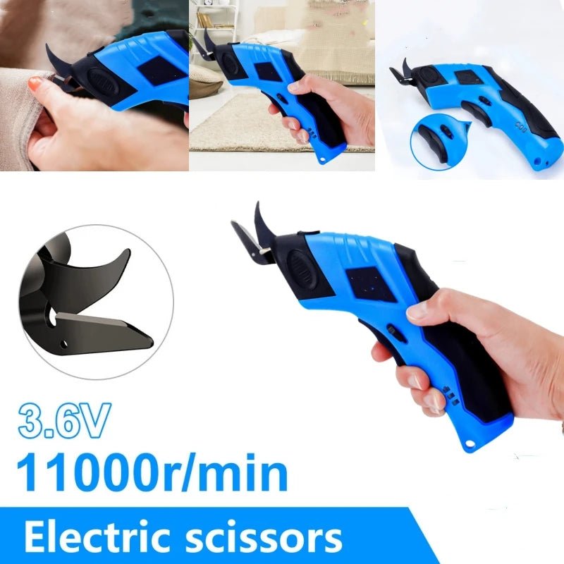 Cordless Rechargeable Electric Cutting Scissors - InspiredGrabs.com