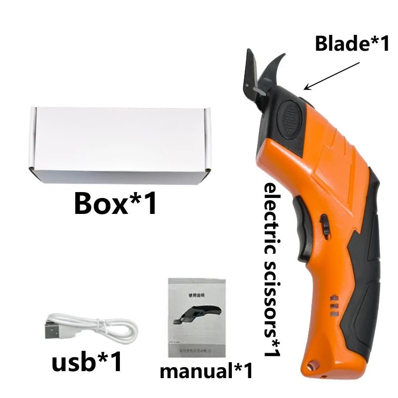 Cordless Rechargeable Electric Cutting Scissors - InspiredGrabs.com