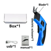 Thumbnail for Cordless Rechargeable Electric Cutting Scissors - InspiredGrabs.com