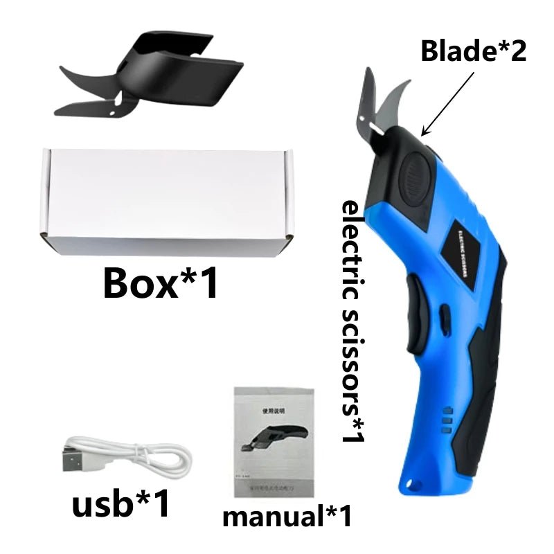 Cordless Rechargeable Electric Cutting Scissors - InspiredGrabs.com