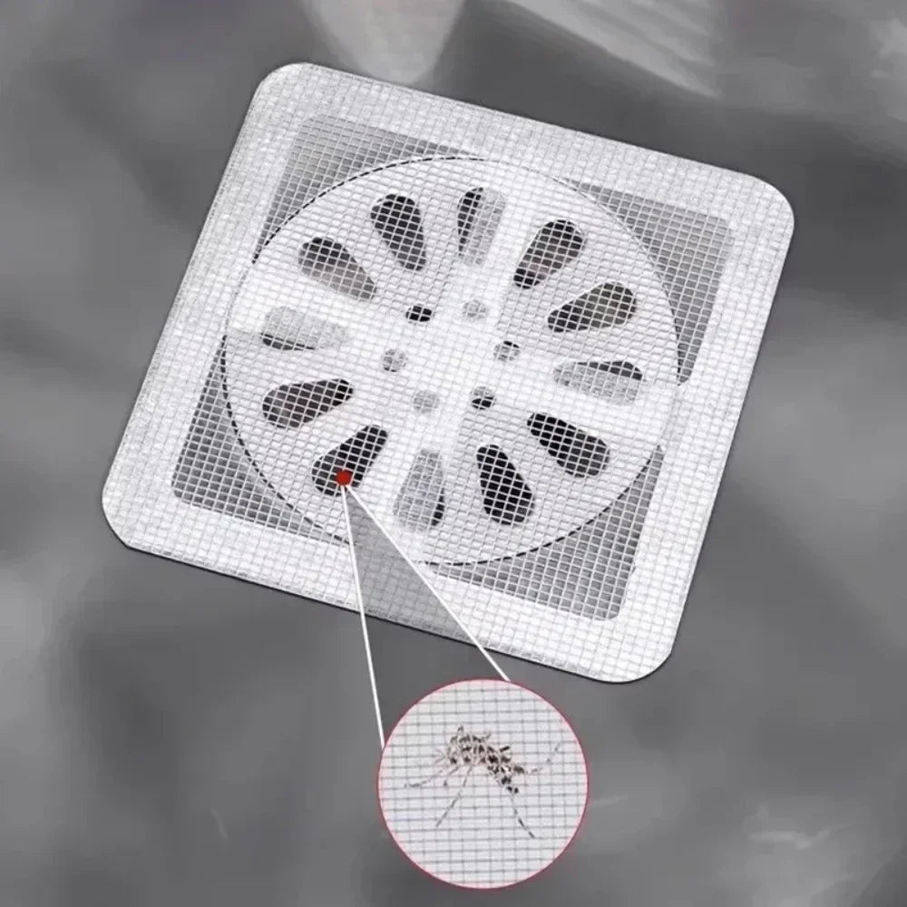 Disposable Shower Drain Mesh Covers, 30 Pieces - InspiredGrabs.com