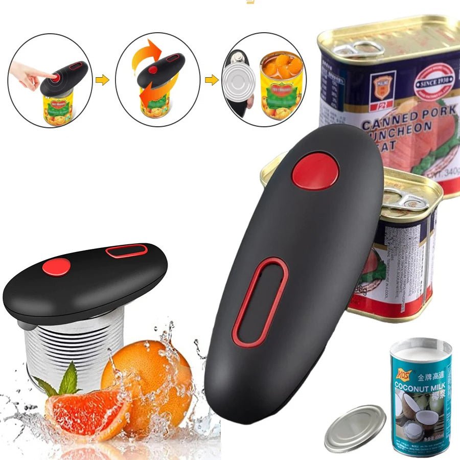 Electric Automatic Can Opener - InspiredGrabs.com