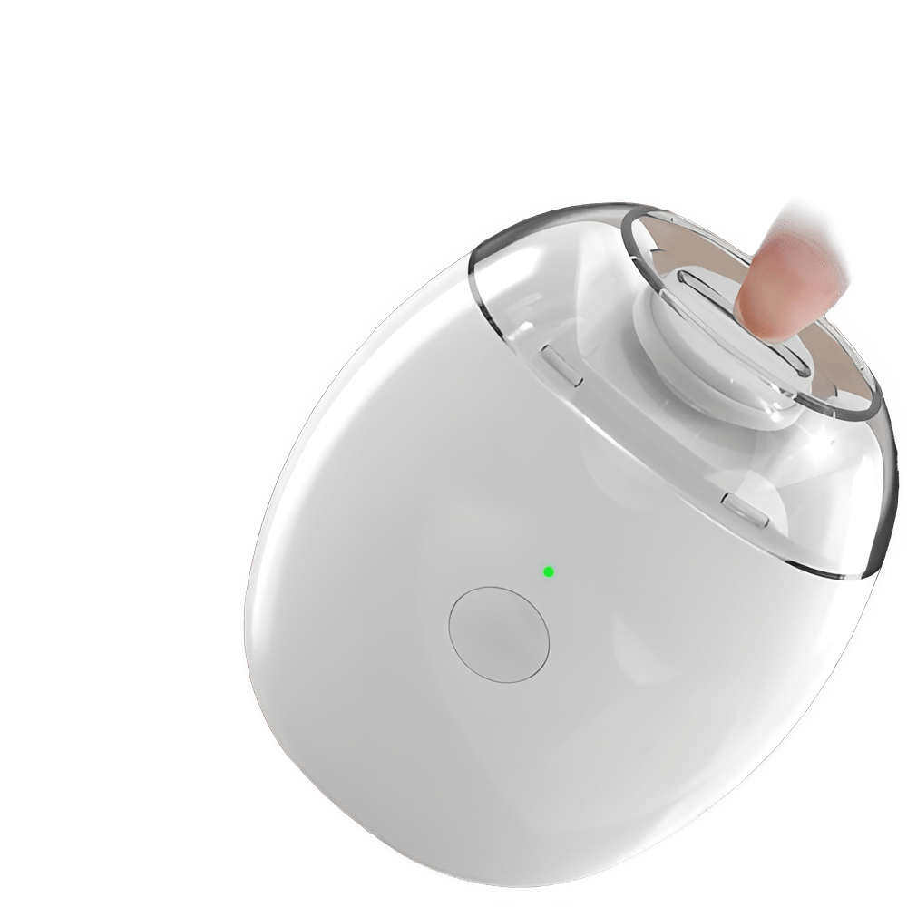 Electric Automatic Nail Clipper with LED Light and Storage - InspiredGrabs.com