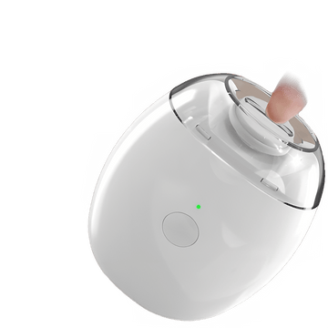 Electric Automatic Nail Clipper with LED Light and Storage - InspiredGrabs.com