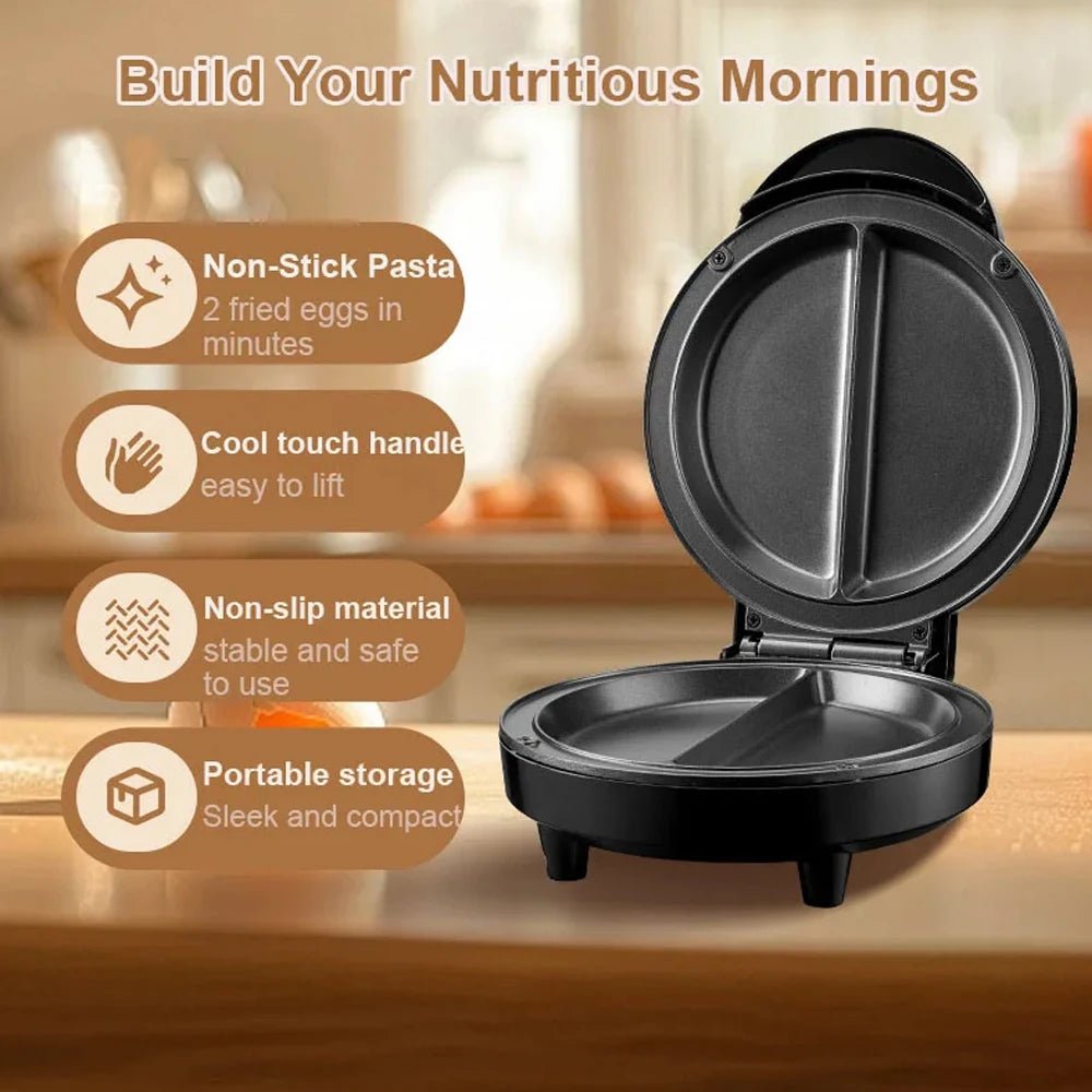 Electric Frying Pan & Pizza Maker – Nonstick Multi - Purpose Baking Pan - InspiredGrabs.com