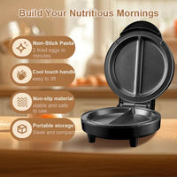 Thumbnail for Electric Frying Pan & Pizza Maker – Nonstick Multi - Purpose Baking Pan - InspiredGrabs.com