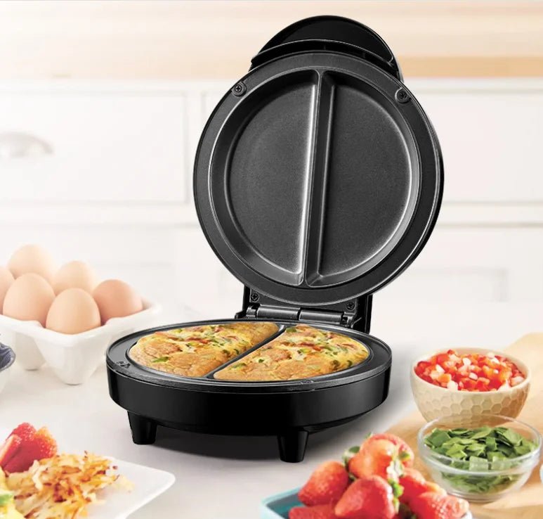 Electric Frying Pan & Pizza Maker – Nonstick Multi - Purpose Baking Pan - InspiredGrabs.com