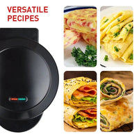 Thumbnail for Electric Frying Pan & Pizza Maker – Nonstick Multi - Purpose Baking Pan - InspiredGrabs.com