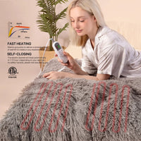Thumbnail for Electric Heated Throw Blanket – 10 Levels, Soft Plush, Machine Washable - InspiredGrabs.com