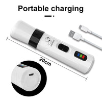 Thumbnail for Electric Pet Nail Clippers - USB Rechargeable & Quiet - InspiredGrabs.com