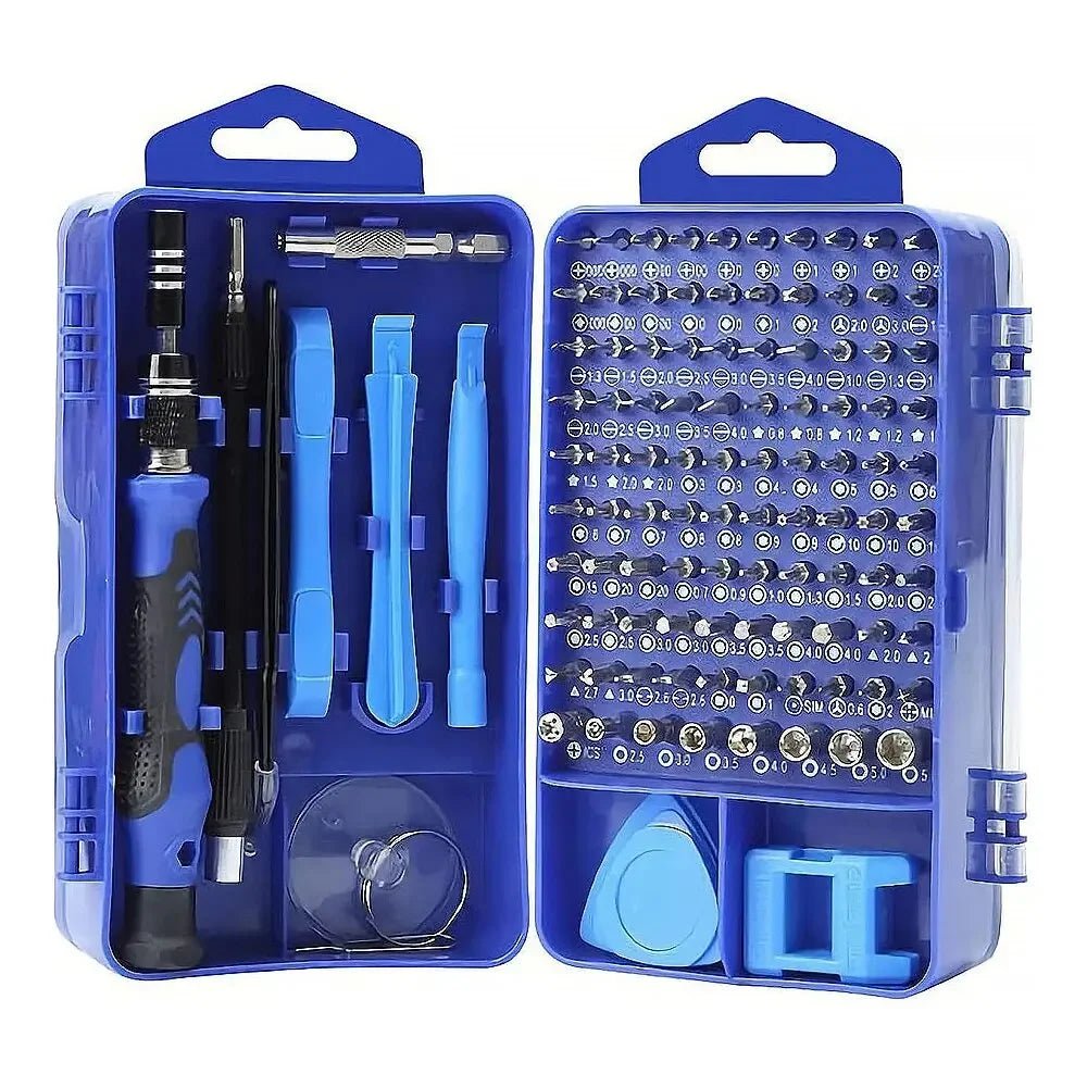 Electronics Screwdriver Set 115 in 1 Precision Screwdriver Tools Nut Driver - InspiredGrabs.com