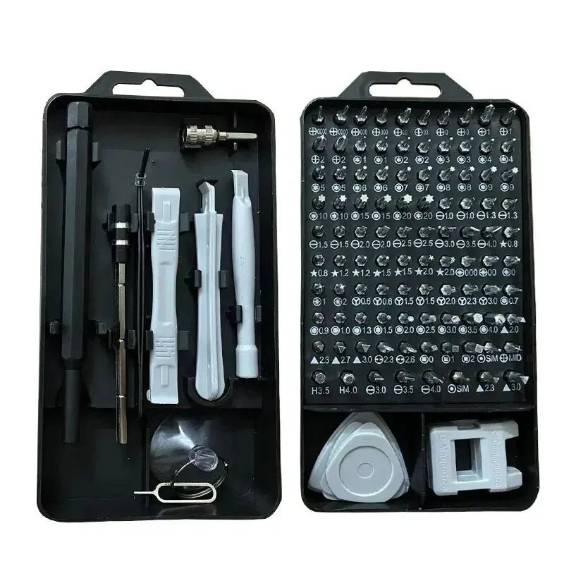 Electronics Screwdriver Set 115 in 1 Precision Screwdriver Tools Nut Driver - InspiredGrabs.com