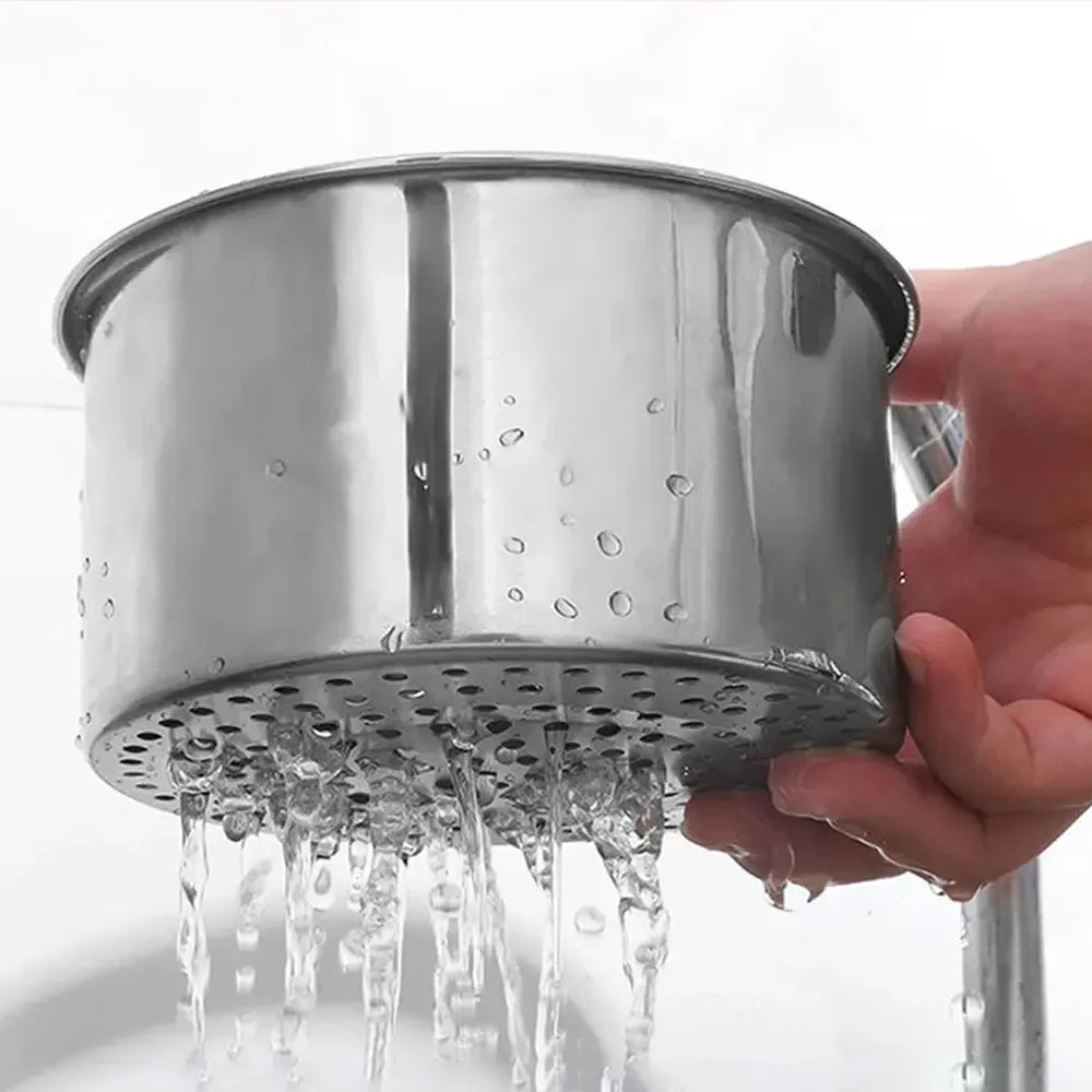 Elegant Swan Stainless Steel Sink Strainer – Rust - Resistant Design - InspiredGrabs.com
