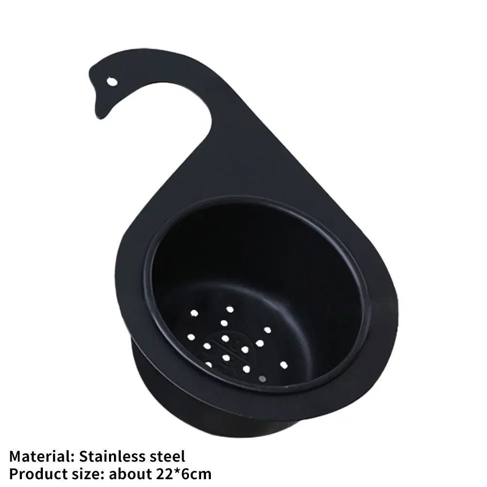 Elegant Swan Stainless Steel Sink Strainer – Rust - Resistant Design - InspiredGrabs.com
