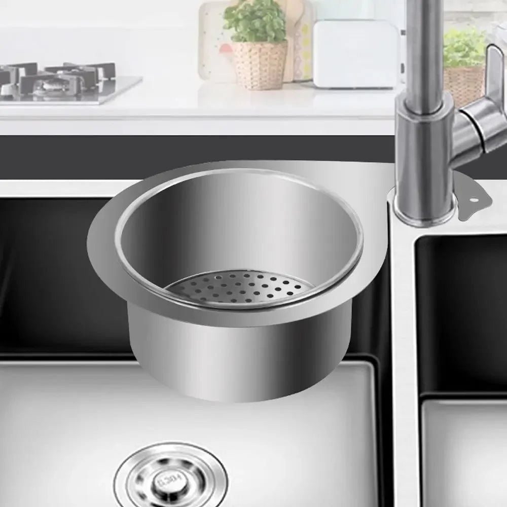 Elegant Swan Stainless Steel Sink Strainer – Rust - Resistant Design - InspiredGrabs.com