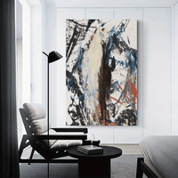 Thumbnail for Elegant Wrapped Canvas Painting in a Wooden Frame - InspiredGrabs.com