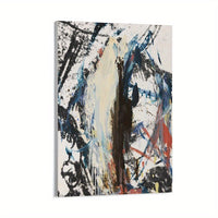 Thumbnail for Elegant Wrapped Canvas Painting in a Wooden Frame - InspiredGrabs.com