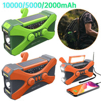 Thumbnail for Emergency Solar Hand Crank Radio 10000mAh - InspiredGrabs.com