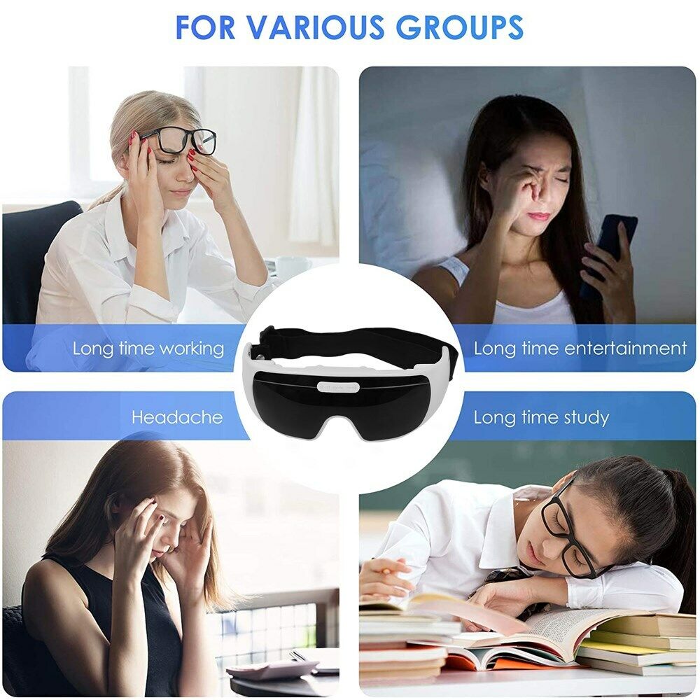 Eye Massager for Migraines and Relaxation – Professional Eye Care Device, Perfect Birthday or Christmas Gift for Family and Friends - InspiredGrabs.com