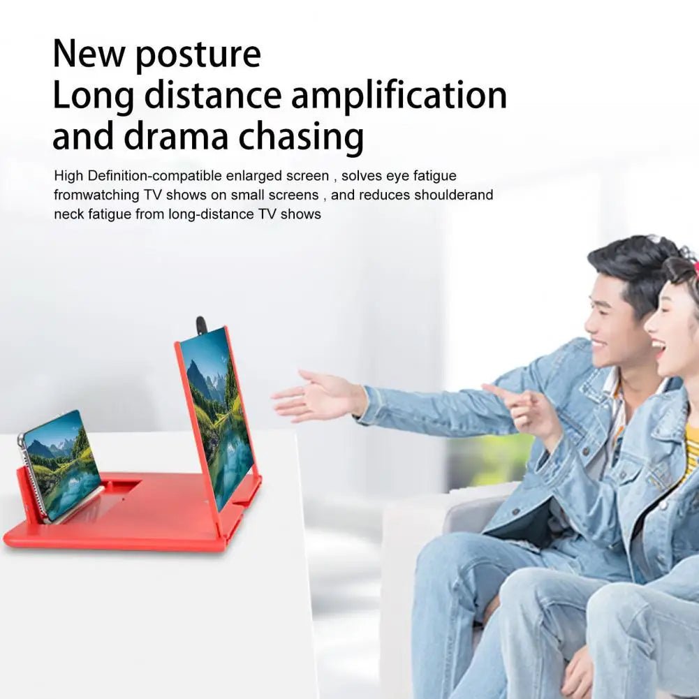 Foldable Mobile Screen Magnifier - 10" & 12" - InspiredGrabs.com