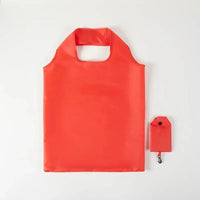 Thumbnail for Foldable Reusable Shopping Tote – Black - InspiredGrabs.com