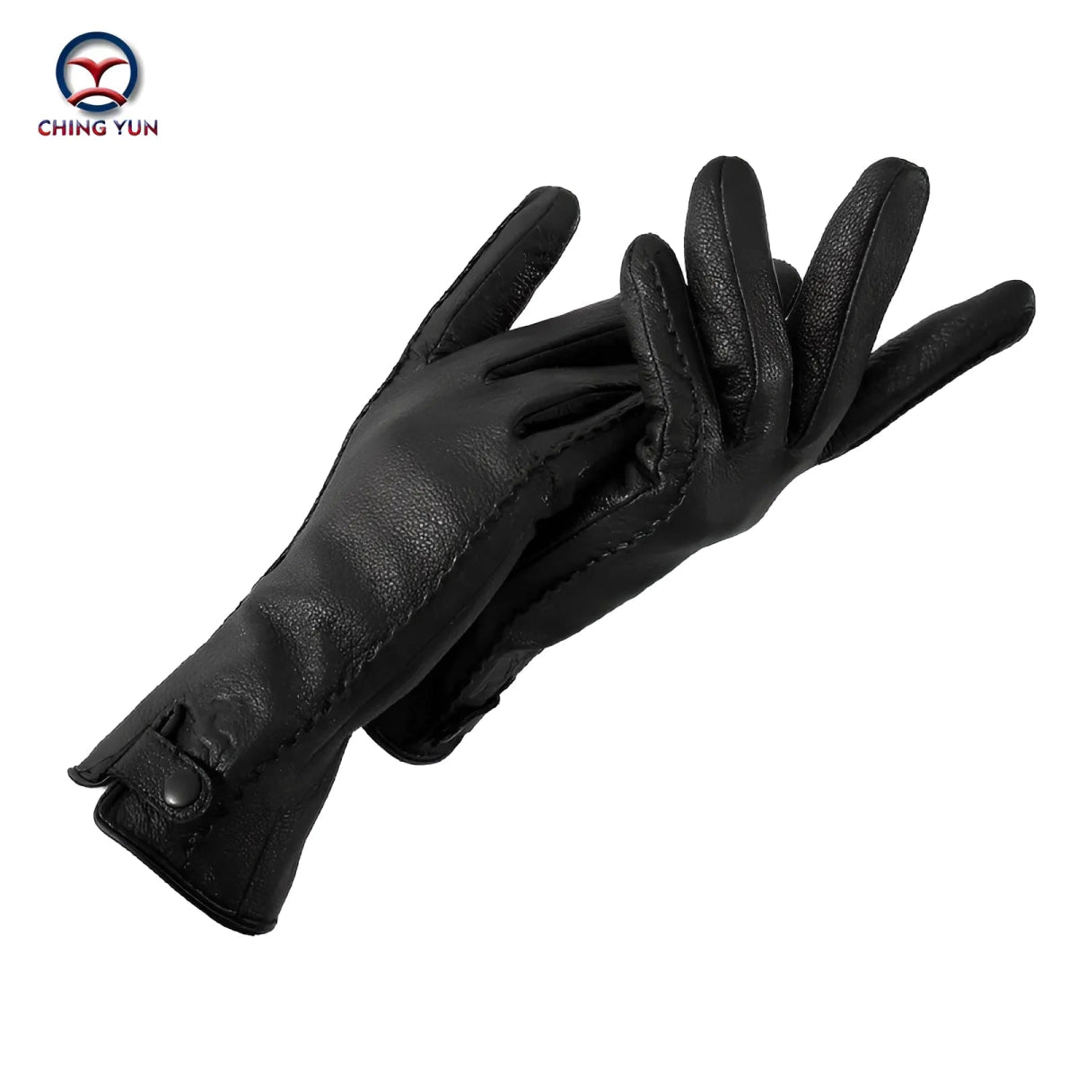 Genuine Leather Rabbit Fur Winter Gloves for Women – Warm & Elegant - InspiredGrabs.com