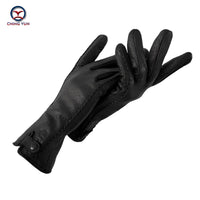 Thumbnail for Genuine Leather Rabbit Fur Winter Gloves for Women – Warm & Elegant - InspiredGrabs.com