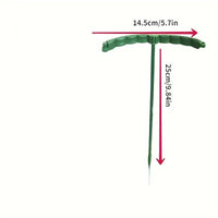 Thumbnail for Green Semicircle Plant Support Stakes, Set of 4 - InspiredGrabs.com