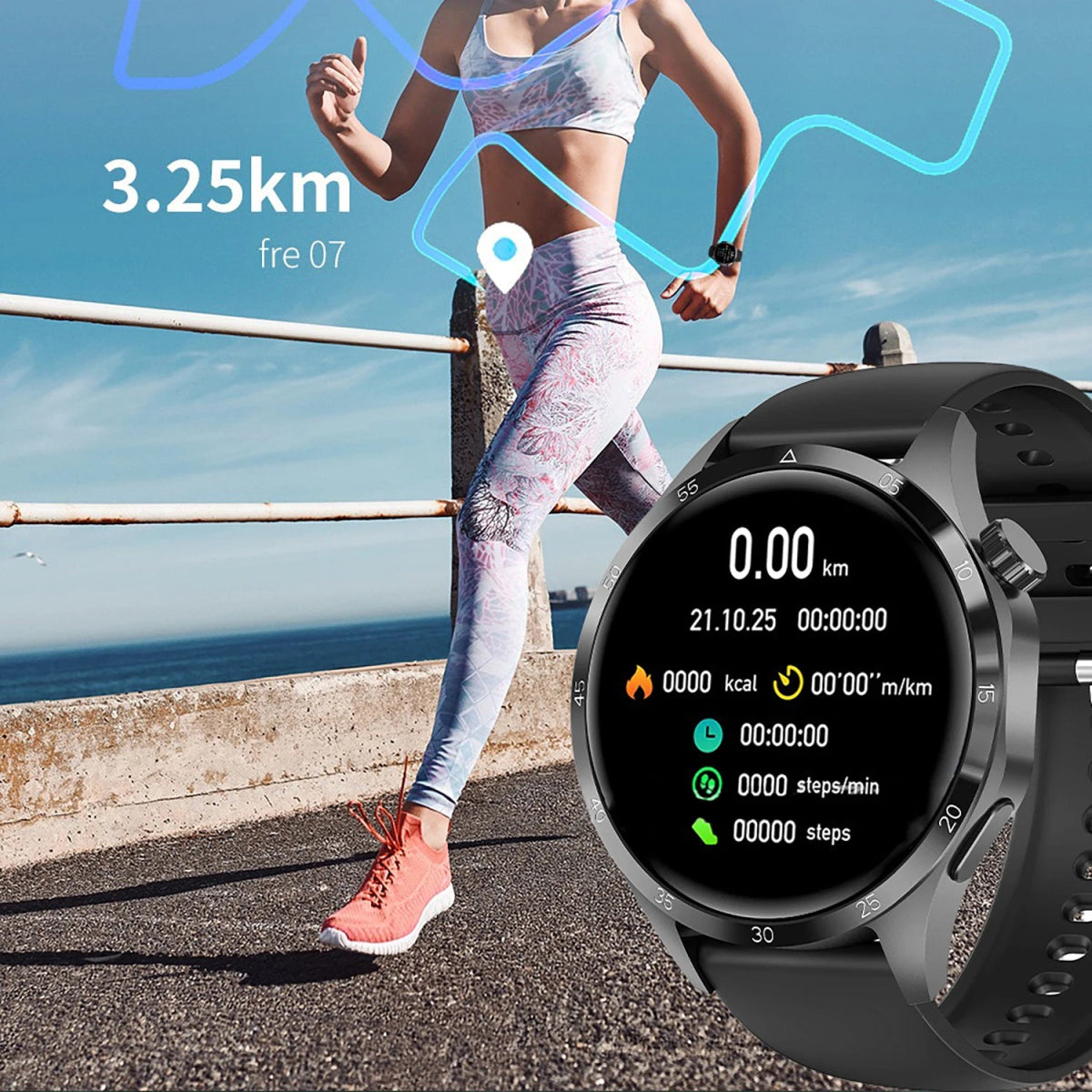 GT4 Pro GPS Sports Smartwatch for Men & Women - InspiredGrabs.com