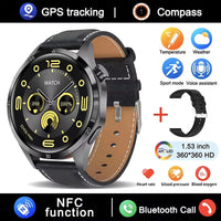 Thumbnail for GT4 Pro Smartwatch: GPS, NFC & IP68 Waterproof - InspiredGrabs.com