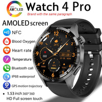 Thumbnail for GT4 Pro Smartwatch: GPS, NFC & IP68 Waterproof - InspiredGrabs.com