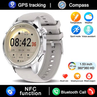 Thumbnail for GT4 Pro Smartwatch: GPS, NFC & IP68 Waterproof - InspiredGrabs.com