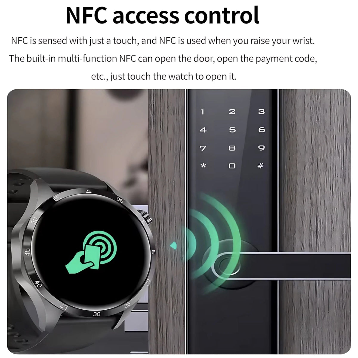 GT4 Pro Smartwatch: GPS, NFC & IP68 Waterproof - InspiredGrabs.com