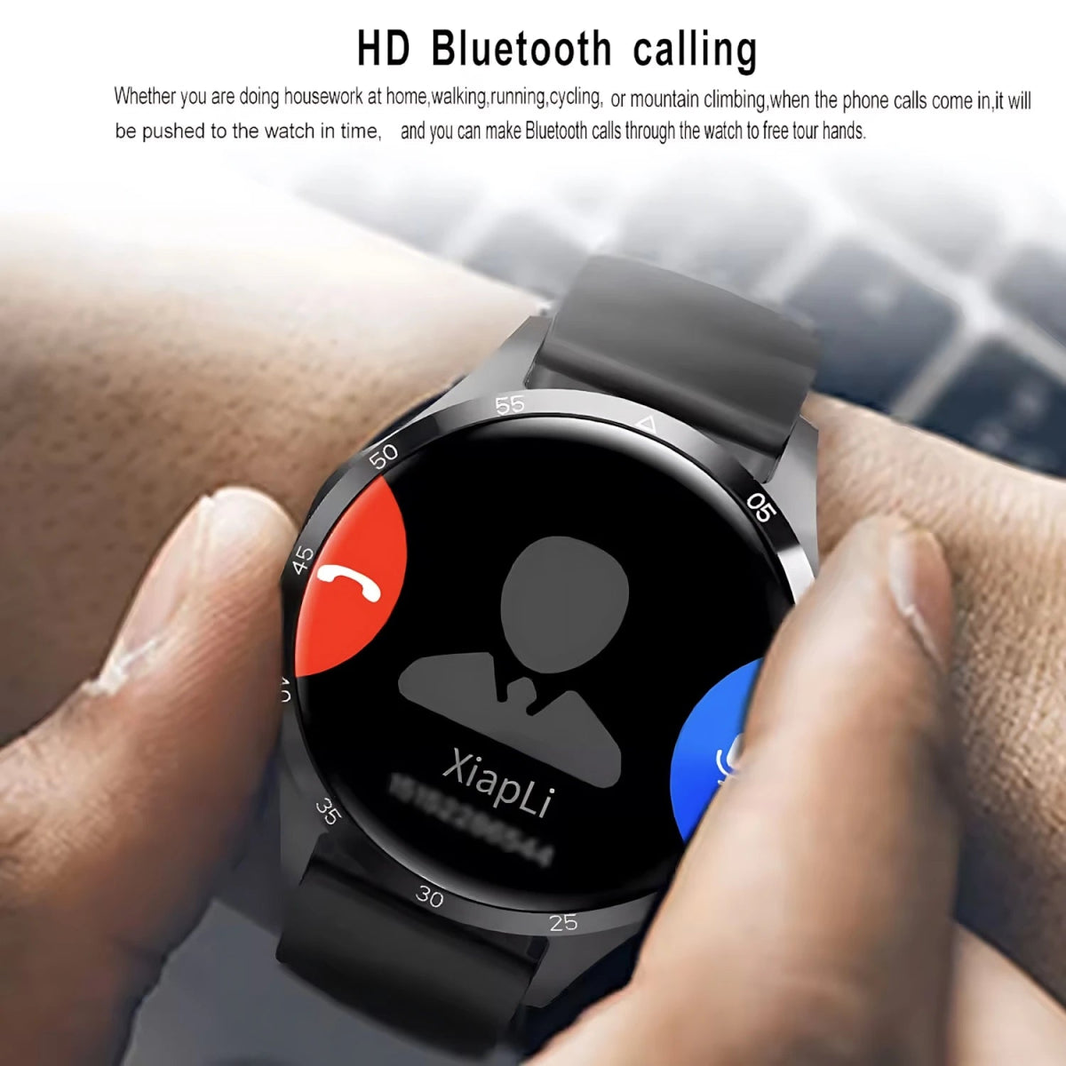 GT4 Pro Smartwatch: GPS, NFC & IP68 Waterproof - InspiredGrabs.com