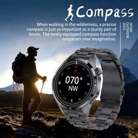 Thumbnail for GT4 Pro Smartwatch: GPS, NFC & IP68 Waterproof - InspiredGrabs.com