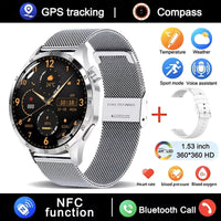Thumbnail for GT4 Pro Smartwatch: GPS, NFC & IP68 Waterproof - InspiredGrabs.com