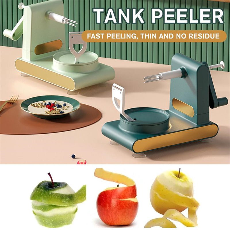 Hand-Cranked Multifunctional Peeler Machine - InspiredGrabs.com